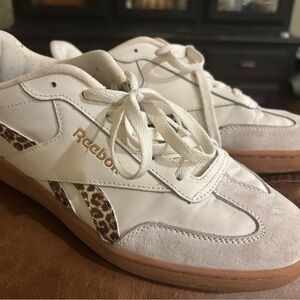 Reebok Leopard Print Sneakers